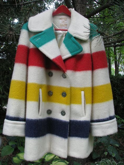 vintage hermes point blanket jackets|hudson bay point blanket coats.